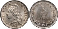 5 centavos Argentina 5 centavos 1942, BU, Argentine Peso (1881 - 1969) -