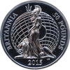 50 pounds Great Britain 50 pounds 2015, NGC MS69 DPL, Standing Britannia -