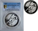  Latvia   2001, PCGS PR69,  XIX winter Olympics, Salt Lake City - Hockey  1 lats 2001 Latvia   2001, PCGS PR69,  XIX winter Olympics, Salt Lake City 