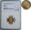 50 centimes Monaco 50 centimes 1926, NGC MS63, Prince Louis II (1922 - 1949) -