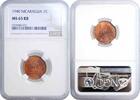 1 centavo Nicaragua 1 centavo 1940, NGC MS65 RB, Cordoba (1912 - 1990) -