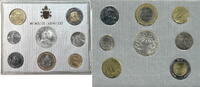 Vatican City coins set 1999, BU, Pope John Paul II (1979 - 2001) -