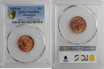 50 centimes Madagascar 50 centimes 1943 SA, PCGS MS65 RB, French territory (1943 - 1958) -
