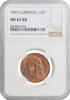 1/2 penny Great Britain 1/2 penny 1907, NGC MS63 RB, King Edward VII (1902 - 1910) -
