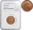 1/2 penny Great Britain 1/2 penny 1910, NGC MS63 RB, King Edward VII (1902 - 1910) -