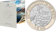 2 pounds Great Britain 2 pounds 2021, BU, 250th Anniversary - Birth of Sir Walter Scott -