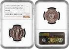40 francs Luxembourg 40 francs 1963, NGC NS62 CU-NI ESSAI, Princess ErmesindeTop Pop 1/0 -