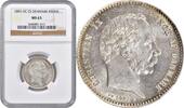 1 krone Denmark 1 krone 1892 CS, NGC MS63, King Christian IX (1873 - 1906) -