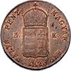 3 krajczar Hungary 3 krajczar 1849 NB, NGC MS64 BN, War of Independence (1848 - 1849) -