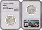 10 lire Vatican City 10 lire 1942, NGC MS64, Pope Pius XII (1939 - 1958) -