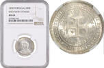 200 reis Portugal 200 reis 1898, NGC MS64, 400th Anniversary - Discovery of India -