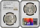 1 peso Philippines 1 peso 1936 M, NGC MS63, Commonwealth, Murphy & Quezon silver coin -