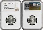 1 shilling South Africa 1 shilling 1960, NGC PF66, Queen Elizabeth II (1953 - 1960) -