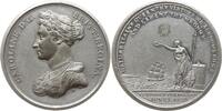 Großbritannien Zinnmedaille George IV., 1820-1830, v. Kempson, Return of Queen Caroline to England -