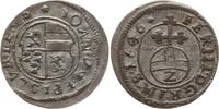 Schweiz - Bistum Chur 2 Kreuzer (Halbbatzen) 1646 Johann VI. Flugi von Aspermont 1636 - 1661 Selten in dieser Erhaltung, EF mit etwas Prägeglan