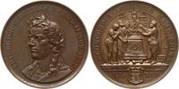 Hamburg, Stadt Bronzemedaille v. Staudigel, Schnitzspahn, Fischer u. Loos, 100. Geb. Friedrich von Schiller -
