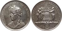 Hamburg, Stadt Silbermedaille v. Staudigel, Schnitzspahn, Fischer u. Loos, 100. Geb. Friedrich von Schiller -