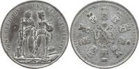 Österreich, Kaiserreich Zinnmedaille Franz Joseph I., 1848 - 1916, v. Neuss u. Rabausch, auf die Verfassung -