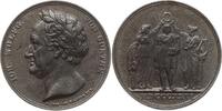Frankfurt, Stadt Eisengussmedaille Johann Wolfgang von Goethe, von Friedrich A. König, auf seinen 75. Geburtstag -