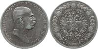 Österreich, Kaiserreich 5 Kronen 1908 Franz Joseph I., 1848 - 1916 VF, Reste an Prägeglanz, min. Grünverfärbungen