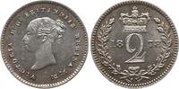Großbritannien Maundy 2 Pence Victoria, 1837 - 1901 -