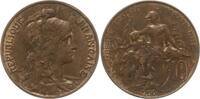 Frankreich, 3. Republik 10 Centimes -