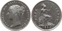 Großbritannien 4 Pence Victoria, 1837 - 1901 -