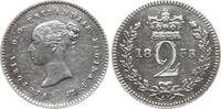 Großbritannien Maundy 2 Pence Victoria, 1837 - 1901 -
