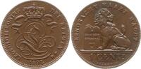 Belgien, Königreich 1 Centime 1894 Leopold II., 1865 - 1909 aEF
