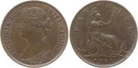 Großbritannien Farthing (1/4 Penny) Victoria, 1837 - 1901 -