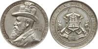 Hamburg, Stadt, Barmbek Silberne Schützenmedaille v. Langa, a.d. Wiedereröffung des Schützenhof in Barmbeck, Brb. Dr. Roth -