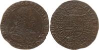 Spanische Niederlande, Brabant Rechenpfenning (Cu - Jeton) Philipp IV., 1621 - 1665, Antwerpen, Bureau des Finances -