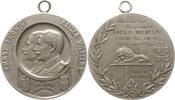 Kaiserreich Deutschland, Hessen-Darmstadt Tragbare versilberte Bronzemedaille v. Rückert, auf die 100-Jahrfeier des Infanterie-Regiments Kaiser Wilhelm -