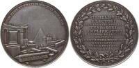 Hessen-Kassel Silbermedaille Wilhelm II., 1821 - 1847, v. Loos und König, Huldigung der Stadt Hanau -