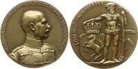 Braunschweig-Wolfenbüttel Bronzemedaille 1913 Johann Albrecht zu Mecklenburg 1907 - 1913, a.s. Niederlegung der Regentschaft EF