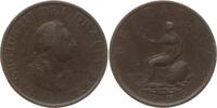 Großbritannien 1/2 Penny George III., 1760 - 1820 -