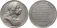 Großbritannien Zinnmedaille George I., 1714 - 1727, v. Dassier und Thomason, auf seinen Tod -