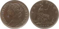 Großbritannien Farthing (1/4 Penny) Victoria, 1837 - 1901 -
