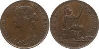 Großbritannien 1/2 Penny Victoria, 1837 - 1901 -