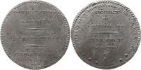 Frankreich, 2. Republik Zinngussmedaille Decret du 3' Octobre 1849, Ministre Tourret, Agriculture -