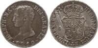 4 Reales 1810 AI Spanien, Königreich Jose Napoleon, 1808 - 1813, Madrid Sehr schön - vorzüglich mit feiner Patina