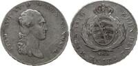 Sachsen, Königreich Konventionstaler Friedrich August I., 1806 - 1827, Dresden, Variante mit Napoleonrand -