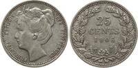 Niederlande, Königreich 25 Cent Wilhelmina, 1890 - 1948 -
