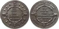 Frankreich, 2. Republik, Revolution Zinnmedaille Etat de Siège Misère / Transportation des Insurgés de Juin, 8 Totenköpfe -