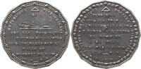 Frankreich, 2. Republik, Revolution 16-eckige Zinnmedaille auf die Bewerber auf das Präsidentenamt, Maus (oder Ratte) mit Kornähre -