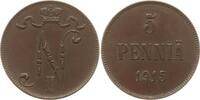 Finnland 5 Penniä Nikolaus II., 1894 - 1917 -