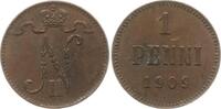 Finnland 1 Penni Nikolaus II., 1894 - 1917 -