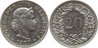 Schweiz 20 Rappen 1907 UNC-