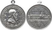 Schlesien, Stadt Breslau Tragbare Aluminiummedaille 1894 von Jörgum & Trefz, auf das VIII. Deutsche Turnfest in Breslau / Turnvater Jahn Selten, ...