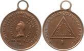 Frankreich, 2. Republik Tragbare kleine Bronzemedaille Feburar-Revolution, Banquet de la Presse Démocratique Sociale er de la Montagne -